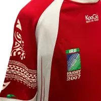 2007 Tonga Rugby Shirt | Old Official Kooga Jersey