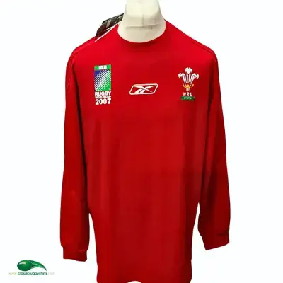 2007 Wales BNWT World Cup Rugby Shirt 2XL