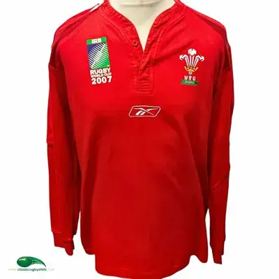 2007 Wales World Cup Rugby Shirt Large