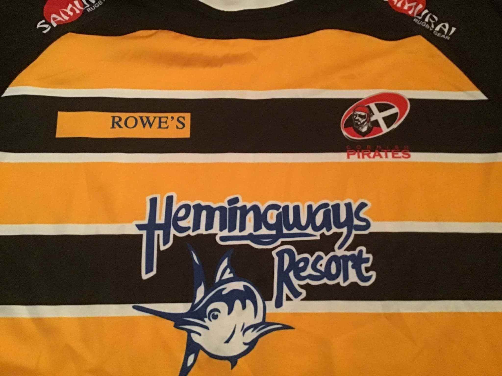 Old Rugby Shirts | 2009 Cornish Pirates Vintage Jerseys