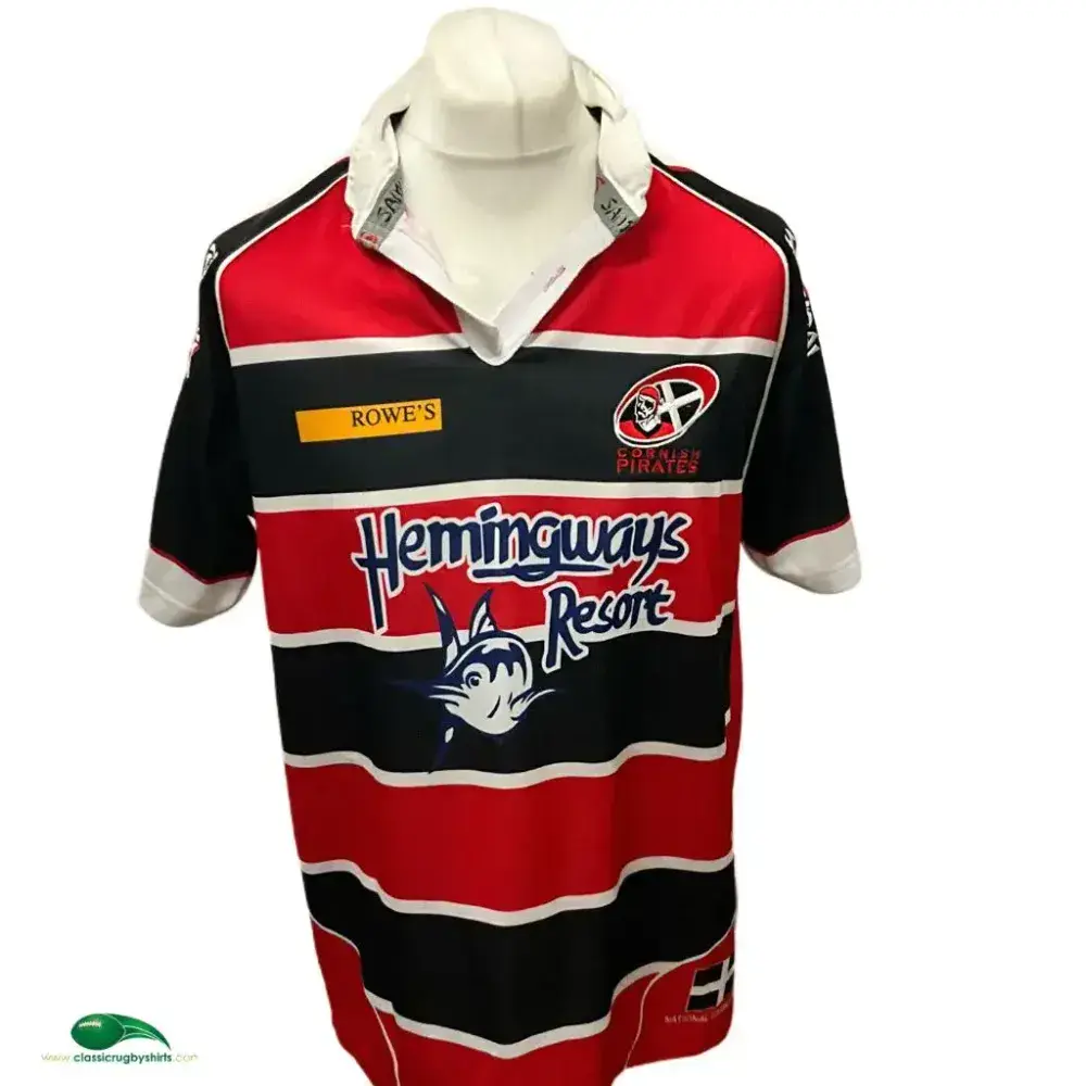 2008 2009 Cornish Pirates Vintage Old Rugby Jerseys