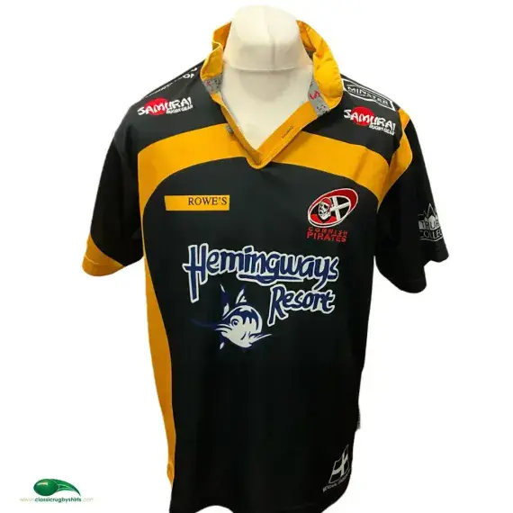 2008 2009 Cornish Pirates Vintage Classic Rugby Shirts Old Jerseys