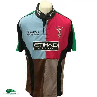 2008 2009 Harlequins Rugby Union Shirt Large
