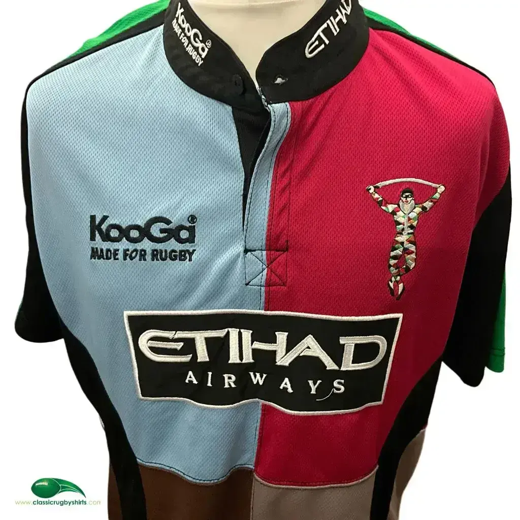 Maillot Rugby Extérieur Harlequins 2008 Kooga Taille L