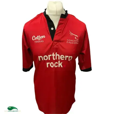 2008 2009 Newcastle Falcons Player Rugby Training Shirt XL