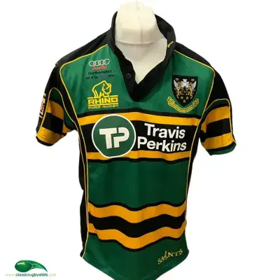 2008 2009 Northampton S/s Rugby Union Shirt Medium