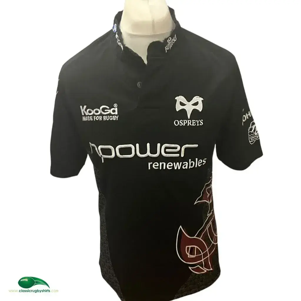 2008/09 Ospreys Rugby Shirt | Old Official Kooga Jersey