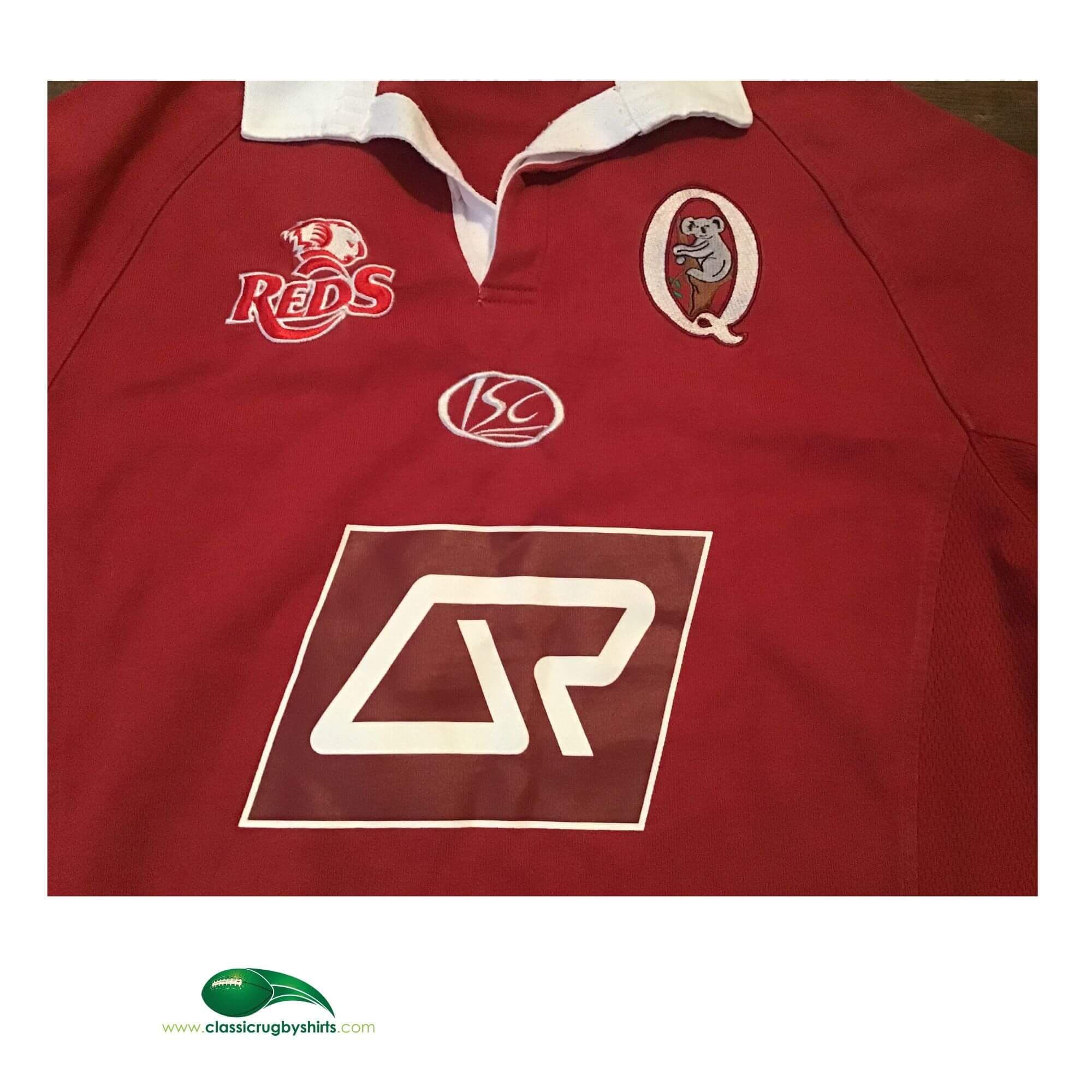 Classic Rugby Shirts | 2008 2009 Queensland Reds Vintage Old Retro Jerseys
