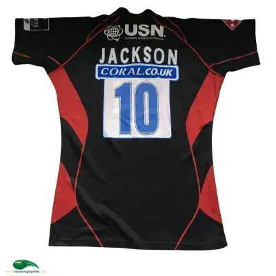 2008 2009 Saracens Jackson Player Issue Rugby Union Shirt XL