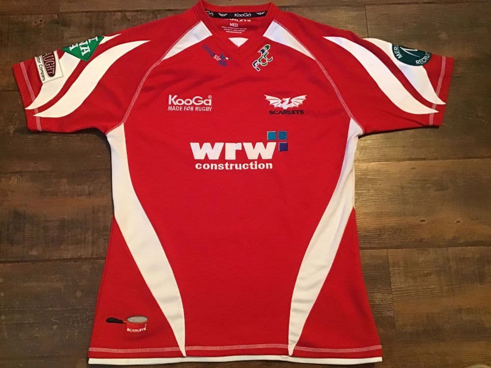 Classic Rugby Shirts 2008 Scarlets Vintage Old Jerseys