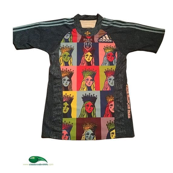 Classic Rugby Shirts | 2008 Stade Francais Old Vintage Andy Warhol Jerseys
