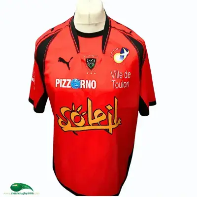 2008 2009 Toulon Rugby Shirt Large