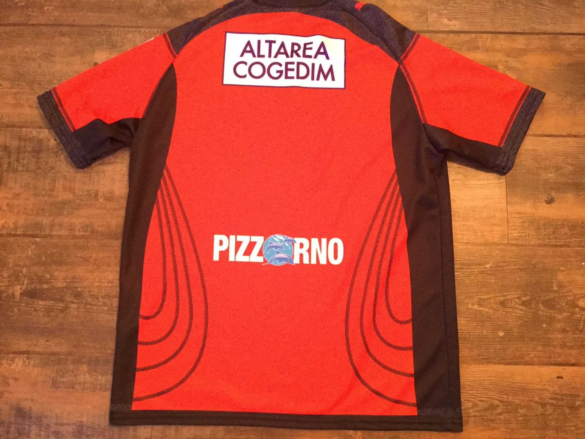 Mfs maillot rugby Rct Toulon Hungaria dédicacé 17/18 taille XXL – Mercato Football Shirt