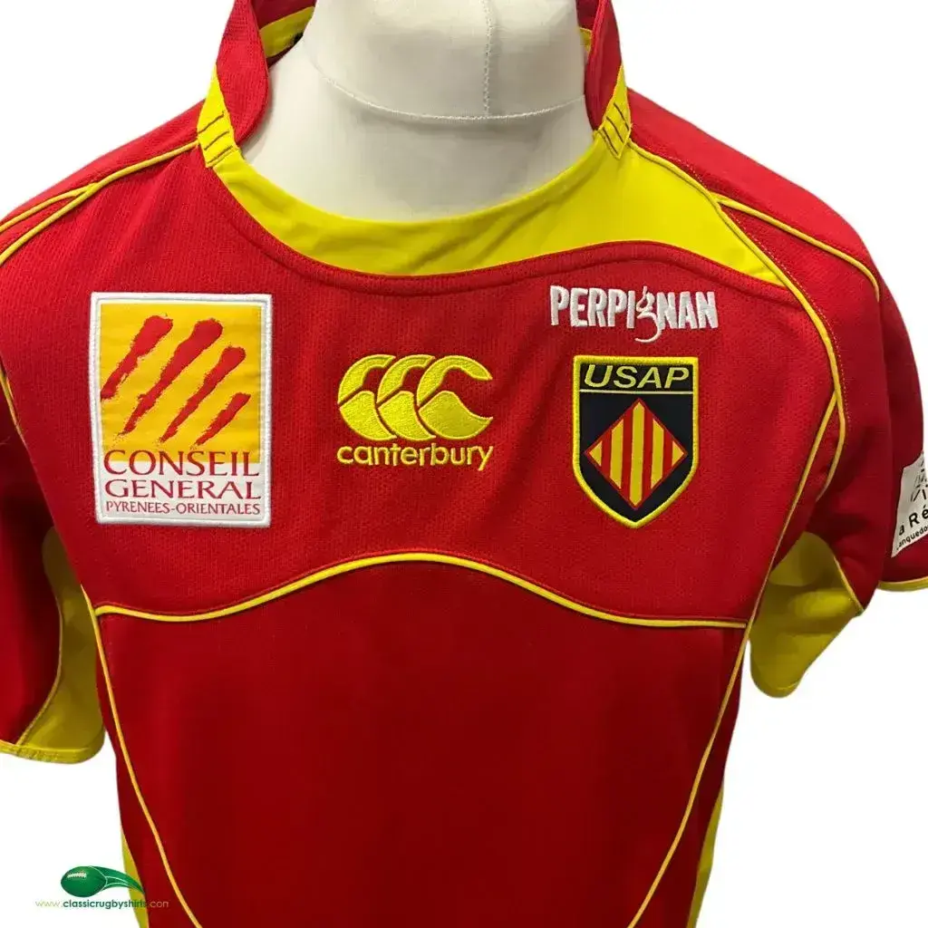 adidas Maillot USAP Perpignan Rugby Junior Multicolore