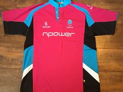 2008 2009 Worcester Warriors Rugby Union Pink Shirt XL