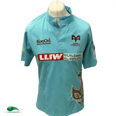 2008 2009 Young Ospreys Rugby Union Shirt Small