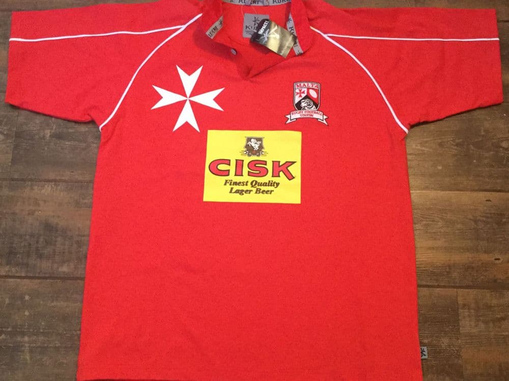 Classic Rugby Shirts 2008 Malta Old Vintage Jerseys
