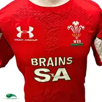 2008/10 Wales Rugby Shirt | old Official Under Armour Jersey
