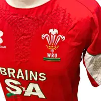 2008/10 Wales Rugby Shirt | old Official Under Armour Jersey