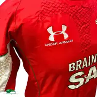 2008/10 Wales Rugby Shirt | old Official Under Armour Jersey