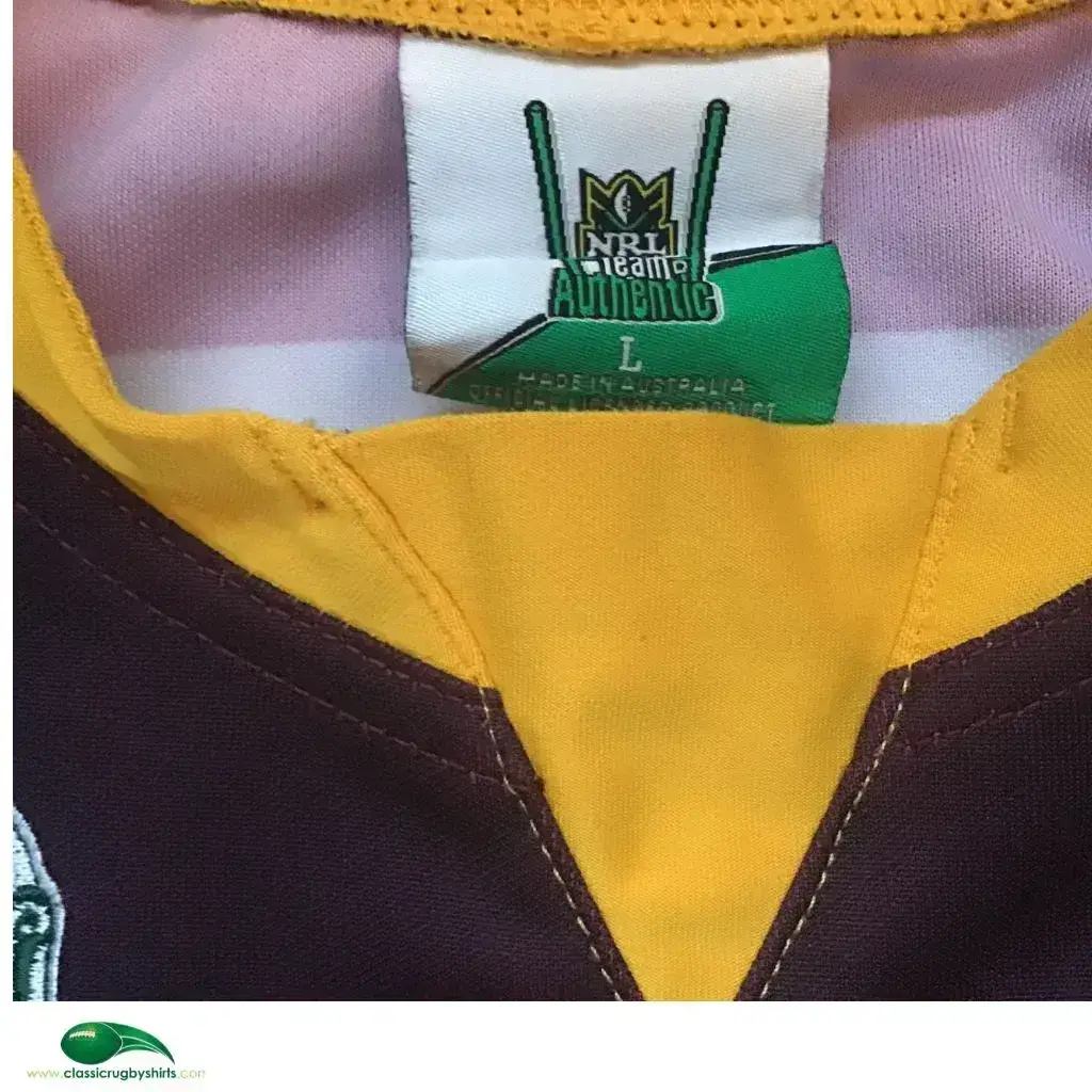 NRL Rugby Shirts | 2008 Brisbane Broncos Vintage Old RL Jerseys