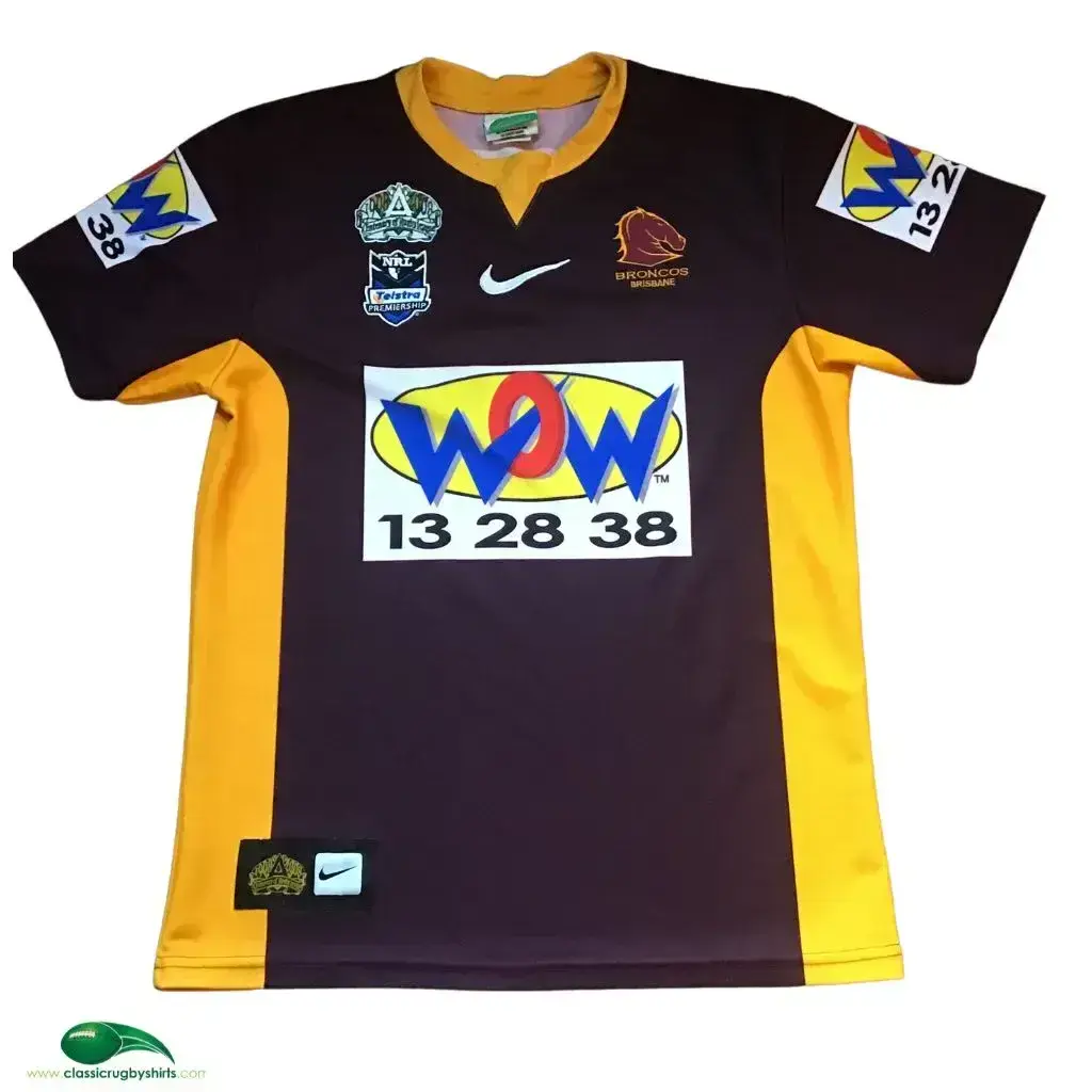 NRL Rugby Shirts | 2008 Brisbane Broncos Vintage Old RL Jerseys NRL Rugby Shirts | 2008 Brisbane Broncos Vintage Old RL Jerseys