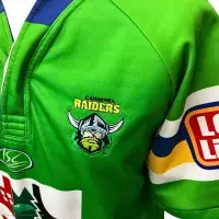 2008 Canberra Raiders Rugby Shirt | Vintage ISC Jersey