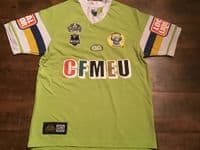 Old World Rugby Shirts | 2008 Canberra Raiders Classic Vintage Jerseys