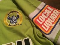Old Rugby Shirts | 2008 Canberra Raiders Classic Vintage Jerseys