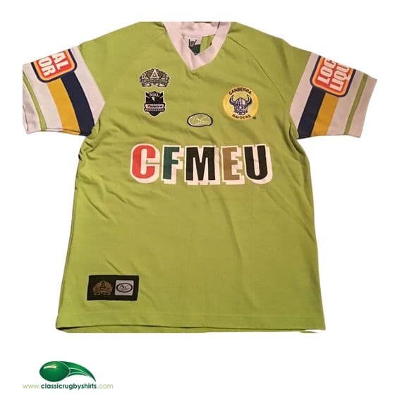 Old Rugby Shirts | 2008 Canberra Raiders Classic Vintage Jerseys