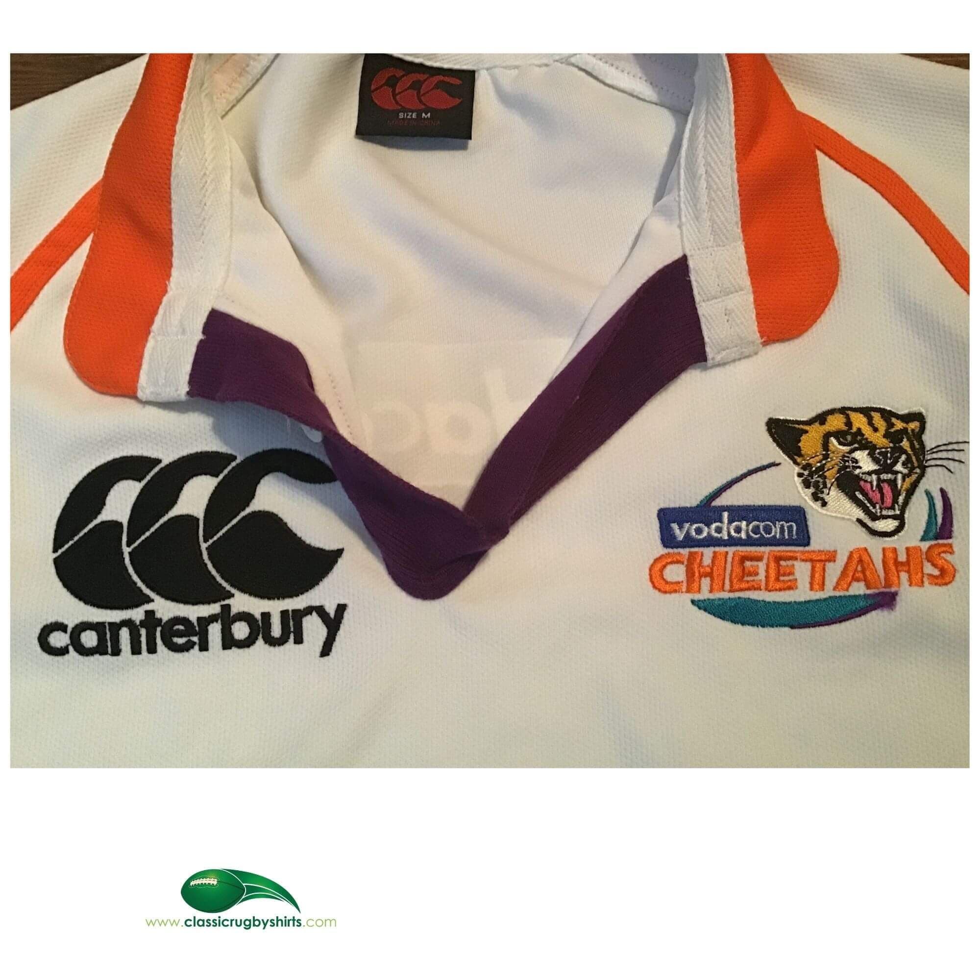 MAILLOT MAILLOT VODACOM GUÉPARDS RUGBY UNION CANTERBURY TAILLE L
