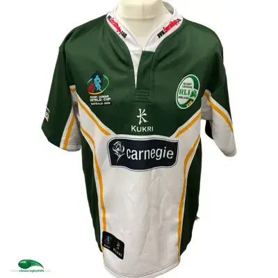 2008 Ireland No 4 World Cup Rugby League Shirt Large