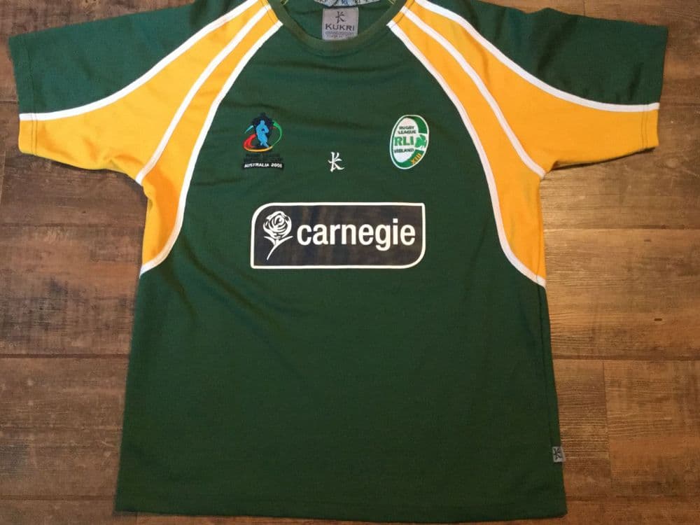Classic Rugby Shirts 2008 Ireland Vintage Old League Jersey