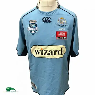 2008 New South Wales State of Origin Rugby Shirt Large