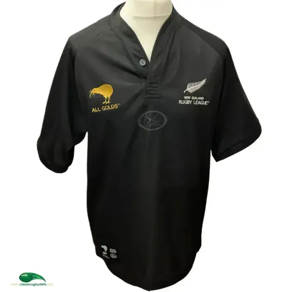2008 New Zealand Kiwis All Golds Vintage Rugby Shirts Old Jerseys