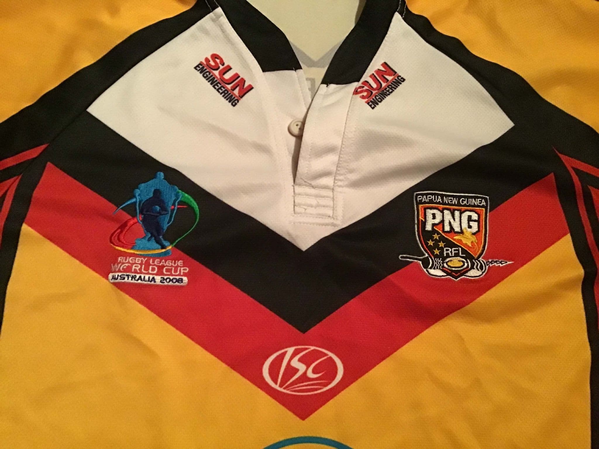 Classic Rugby Shirts | 2008 Papua New Guinea PNG Old Vintage