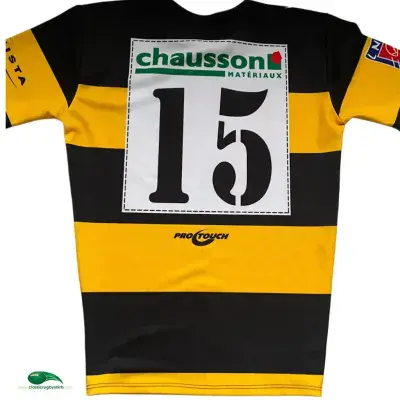 2008 SC Albi No 15 Players Rugby Union Shirt Large Medium