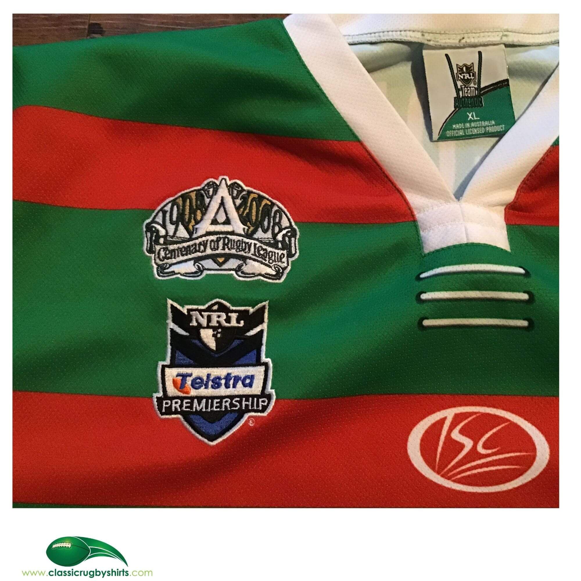 Insigne Rugby Ancien South Sydney Rabbitohs – Broche émaillée Vintage 1950
