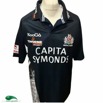 2009 2010 Bristol Rugby Shirt Large