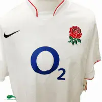 2009/10 England Rugby Shirt | Old Official Nike Vintage Jersey