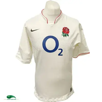 2009 2010 England Player Rugby Union Home Shirt XL