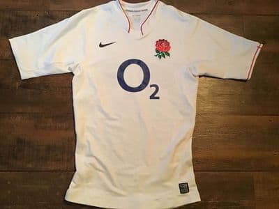 2009 2010 England Player Rugby Union Shirt Medium