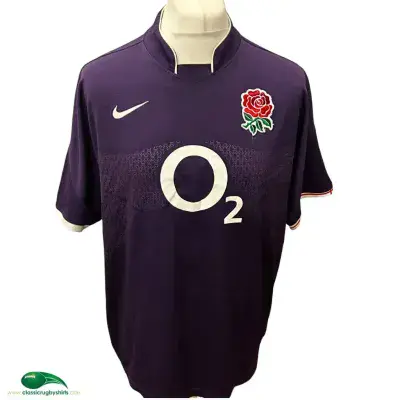 2009 2010 England Rugby  Away Shirt Medium
