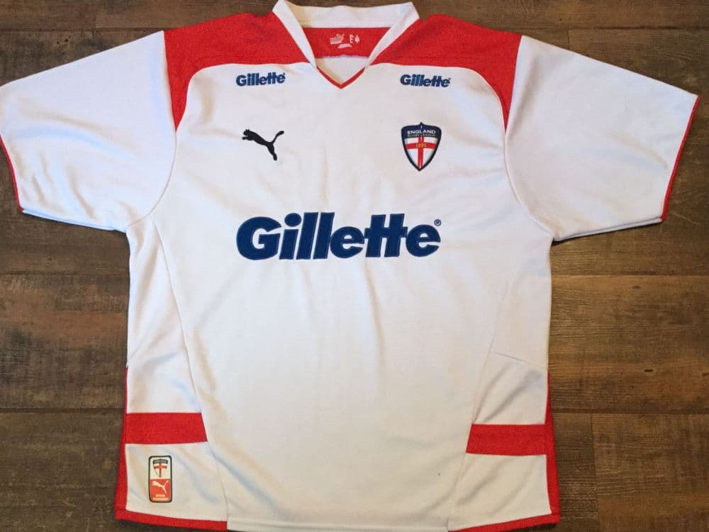 Classic Rugby Shirts | 2009 England Vintage Old League Jerseys