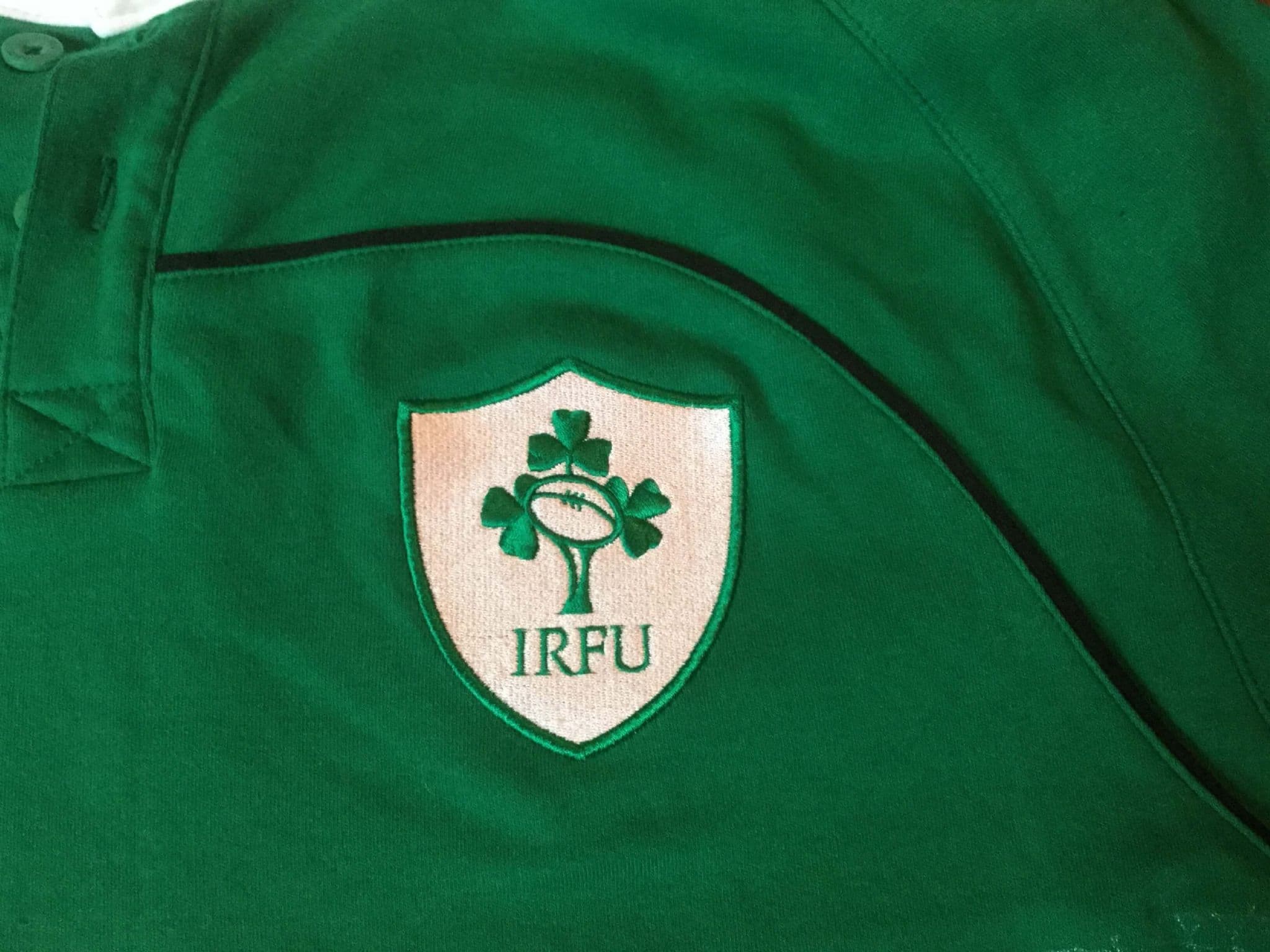 【美品！XL】2009〜10 Ireland L/s Rugby Shirt 2009 2010 Ireland Vintage Rugby Shirts