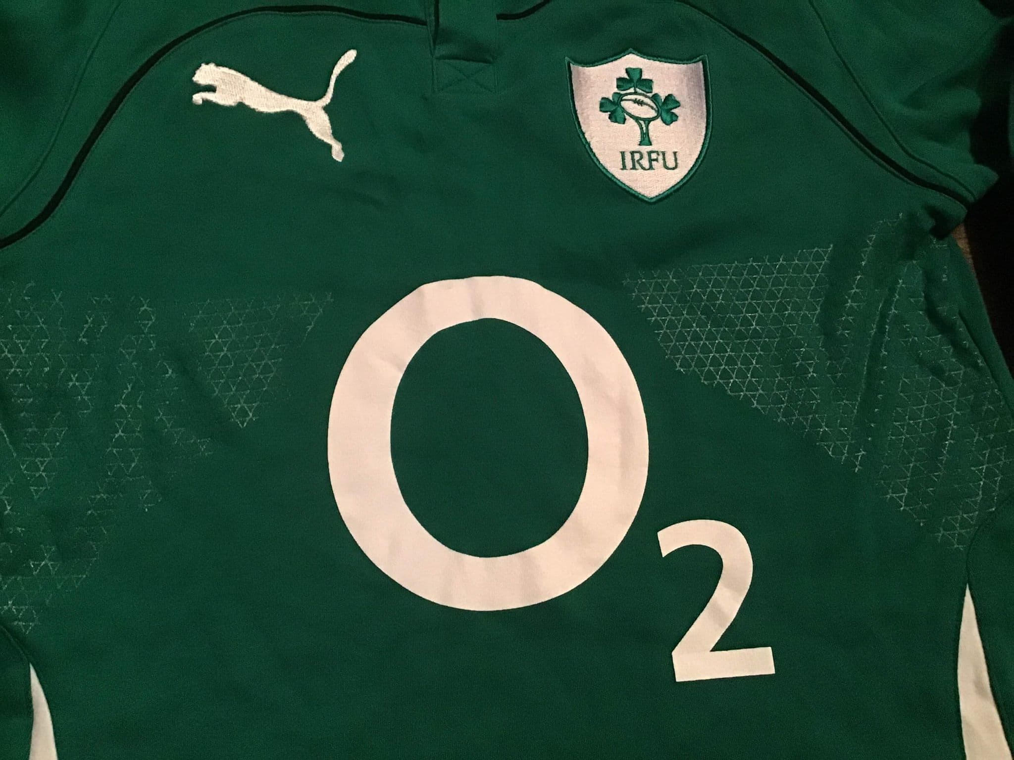 【美品！XL】2009〜10 Ireland L/s Rugby Shirt 2009 2010 Ireland Vintage Rugby Shirts
