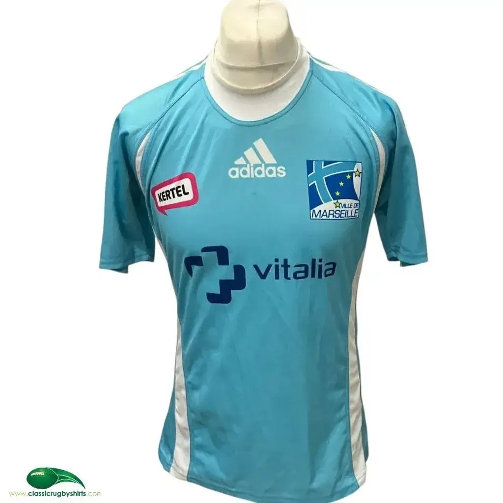 Maillot USL RUGBY LECTOURE porté n°51 vintage shirt années 90 XL