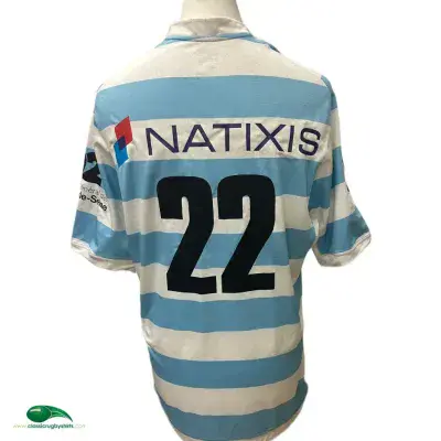2009 2010 Racing Metro 92 No 22 Player Rugby Union Shirt 2XL