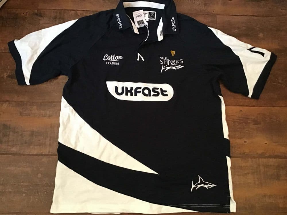 Old Rugby Shirts | 2009 Sale Sharks Vintage Retro Jerseys