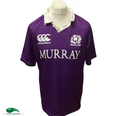 2009 2010 Scotland Player issue Rugby Training Shirt XL Medium